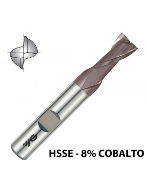 FRESA DE TOPO RETO 2 CORTES LONGA HSS 8% COBALTO TIALN GB571 6x6x13x57mm YG-1